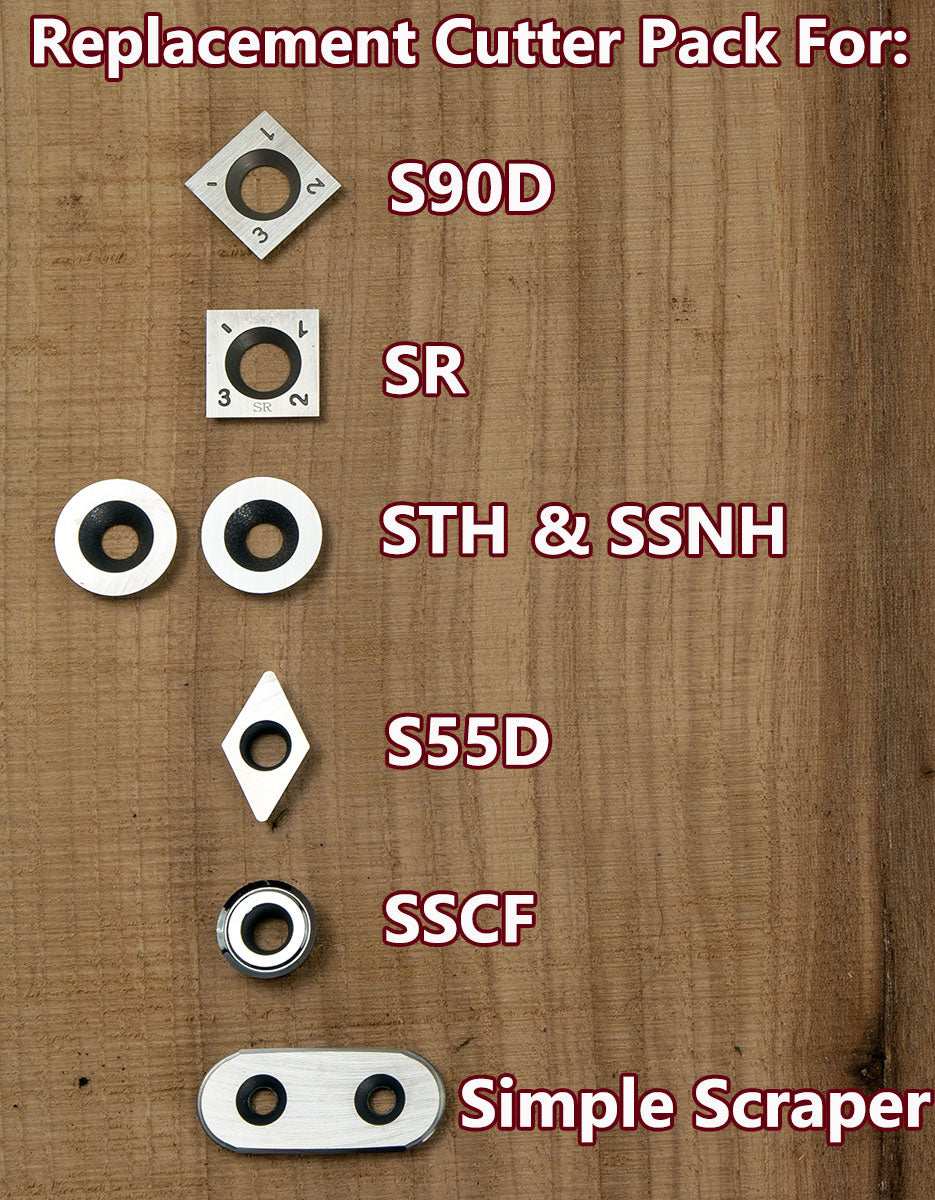 Cutter Pack for Full Size 7 Tool Set Including Simple Scraper | Simple ...