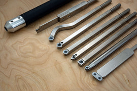 8 Full Size Carbide Tool Package Including Simple Scraper and 1 Handle