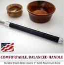 3 Full Size Tools - Rougher, Hollower, 55 Detailer and 1 Handle - 26.5" Overall-6