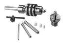 Live Tailstock Drill Chuck Kit with Chuck Reversing Adapter for Woodturning Lathe MT2-8