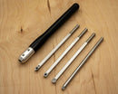 4 Mid Size Carbide Tipped Tools - 19" Overall-6