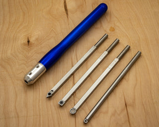Buy sapphire-blue 4 Mid Size Carbide Tipped Tools - 19&quot; Overall
