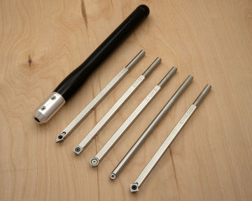 Buy super-mirror-black 5 Mid Size Tools - Rougher, Turner, 2 Detailers and Finisher - 19" Overall