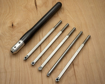 Buy charcoal-translucent 5 Mid Size Tools - Rougher, Turner, 2 Detailers and Finisher - 19" Overall