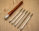 5 Mid Size Tools - Rougher, Turner, 2 Detailers and Finisher - 19" Overall