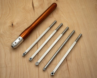 Buy bright-copper 5 Mid Size Tools - Rougher, Turner, 2 Detailers and Finisher - 19&quot; Overall