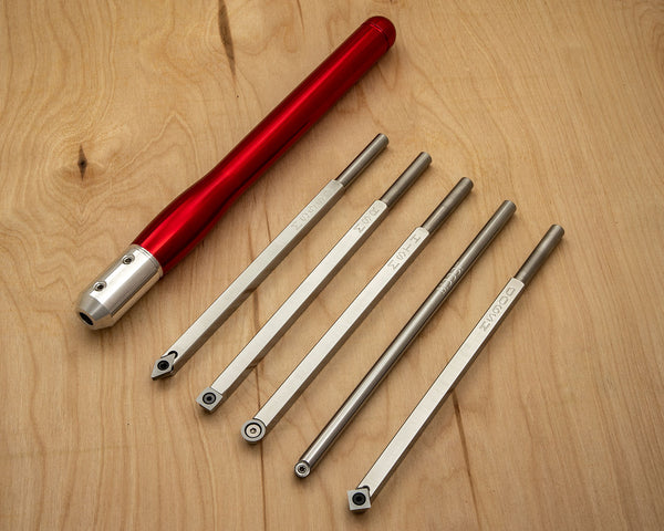 5 Mid Size Tools - Rougher, Turner, 2 Detailers and Finisher - 19" Overall
