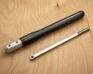 Buy charcoal-translucent-handle Mid Size Simple Rougher with Square Carbide Cutter