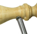 Mid-Size Simple Shear Cutting Finisher Carbide Turning Tool for wood, acrylic, resin or hybrid (9" long MSSCF)-12