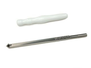 Buy 8-long-white-aluminum-handle Simple 90° Detailer Woodturning Tool with Carbide Cutter