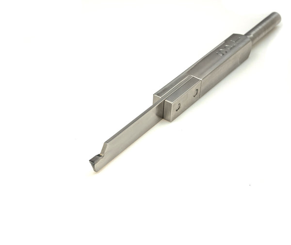 Simple Carbide Parting Tool for Wood Lathe
