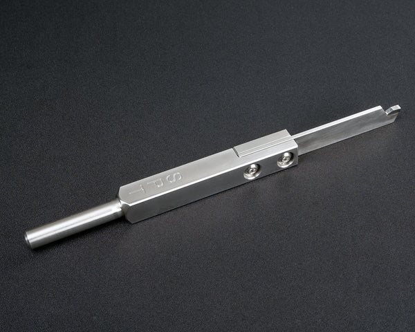 Negative Rake Carbide Simple Parting Tool for Turning Acrylic, Resin Epoxy or Hybrid Lathe Projects