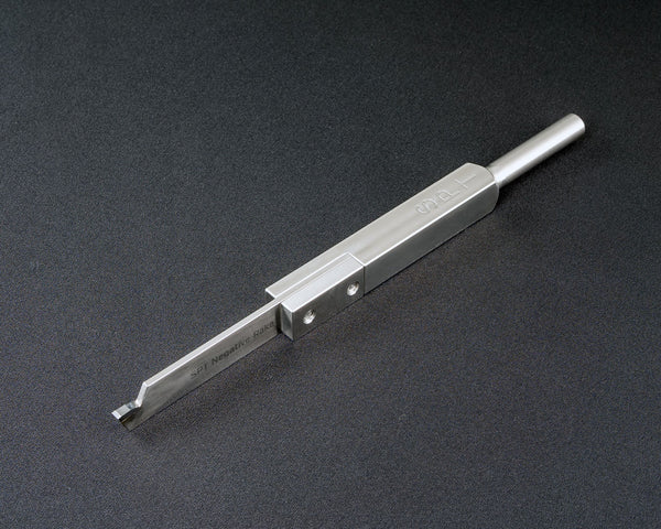 Negative Rake Carbide Simple Parting Tool for Turning Acrylic, Resin Epoxy or Hybrid Lathe Projects