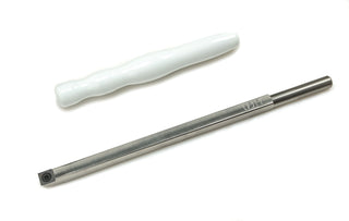 Buy 8-long-white-aluminum-handle Simple Rougher Tool with Square Carbide Tip - 12&quot; Tool Only
