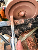 5 Woodturning Tools with 5 Handles - Simple Start Size - 12" Overall Length-4