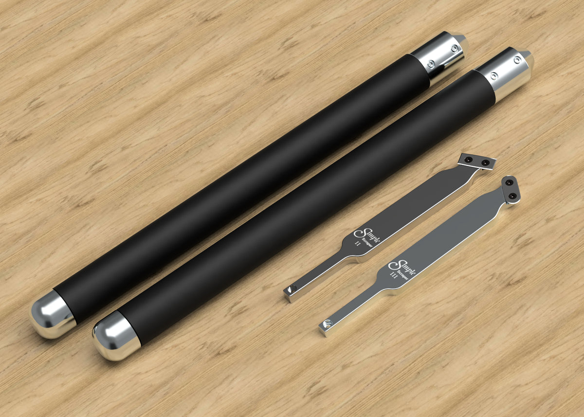 Resin Scraper Rpt Specialty Carbide Acrylic/Resin Scraper Gouges | Simple Woodturning Tools