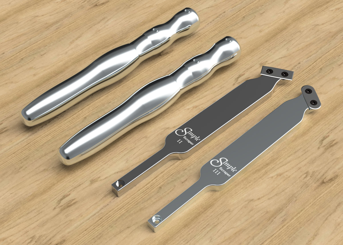 Resin Scraper Rpt Specialty Carbide Acrylic/Resin Scraper Gouges | Simple Woodturning Tools