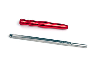 Buy 8-long-red-aluminum-handle Simple Turner &amp; Hollower Tool with 9/16&quot; Round Carbide Cutter
