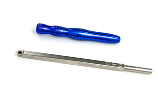 Buy 8-long-blue-aluminum-handle Simple Turner &amp; Hollower Tool with 9/16&quot; Round Carbide Cutter