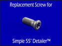 Screw for Full Size Simple 55° Detailer (S55D) Woodturning Tool