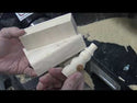 3 Mini Carbide Tools - Rougher, Hollower, Detailer with 3 Handles - 12" Overall